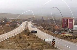 Otomobilin defalarca takla attığı kaza kamerada