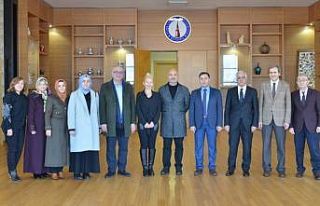 Prof. Dr. Ataç ve Prof. Dr. Şanlıdağ’dan DPÜ’ye...