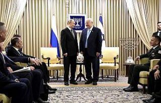 Putin, İsrail’de Başbakan Netanyahu ve Cumhurbaşkanı...