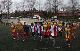Rakip oyuncuları teselli ettiler, tribünlere koştular