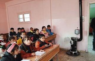 Rasulayn’da ders başı yapan öğrenciler, okullara...