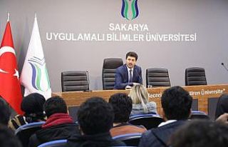 SADEM öğrencileri, SUBÜ Rektörü ile bir araya...