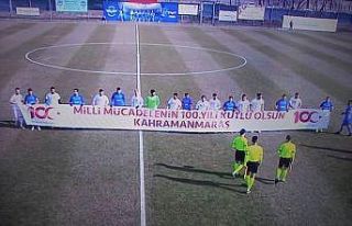 Sahaya milli mücadele pankartıyla çıktılar