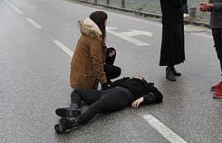 Samsun’da otomobil yayaya çarptı: 1 yaralı