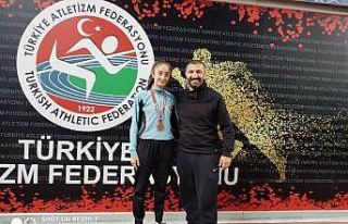 Şanlıurfalı sporcu Nidanur akranlarına örnek...