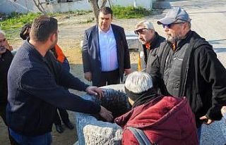 Seferihisar’daki Düzce Mahallesi’nin çevresini...