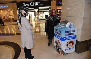 Selçuklu’dan Sıfır Atık Projesine Tekstil Atık...