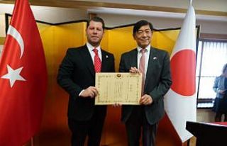 Şerif Tosyalı’ya Japonya’dan büyükelçilik...