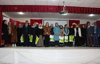 Siirtli kadın çiftçilere sertifikaları verildi