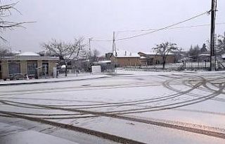 Silivri’de kar yağışı başladı