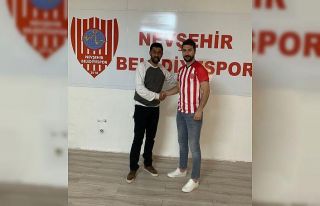 Sinan Uzun artık gollerini Nevşehir Belediyespor...