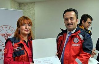 Sınırda görev alan sağlık personeline teşekkür...