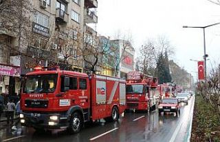 Sobadan çıkan duman itfaiyeyi alarma geçirdi