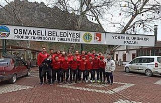 Söğütlüspor’un Osmaneli kampı sona erdi