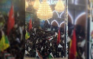 Süleymani’nin Kerbela’daki cenaze törenine binlerce...