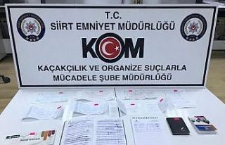 Tefecilerin not defterlerinde 3 milyon 750 bin lira...