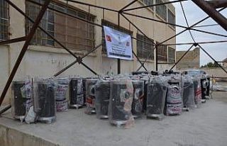 Tel Abyad ve Resulayn’da çocuklar üşümeyecek