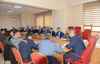 Tosya’da Bağımlılıkla Mücadele toplantısı...