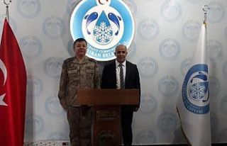 Tuğgeneral Yiğit’ten Başkan Ensari’ye ziyaret