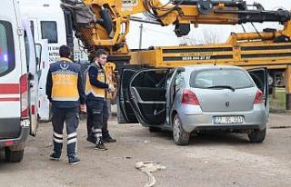 Vince çarpan sürücü öldü