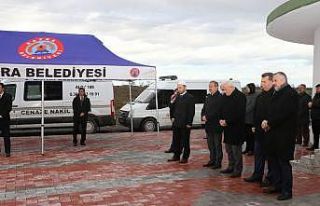 Yakıntaş Mezarlığı Mescidi dualarla açıldı