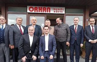 Yargıtay başkanı İnegöl’de köfte molası verdi