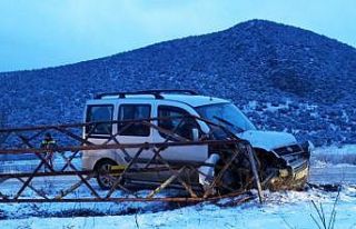 Yaşanan trafik kazası sonrası 7 köy elektriksiz...