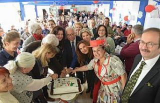 Yaşlı evinde yeni yıl heyecanı