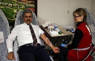 Yozgat Belediyesinden kan bağışına destek