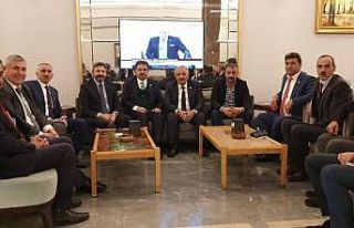 Ziraat odası başkanları milletvekilleriyle görüştü