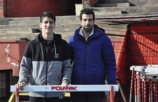 Zonguldaklı milli sporcu Doğukan Kilcioğlu kampa...