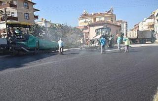 Alanya’da cadde ve sokaklar yenileniyor