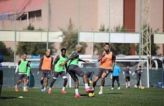 Alanyaspor, Beşiktaş maçı hazırlıklarını sürdürdü