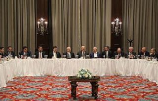 Bakan Çavuşoğlu Mardin’de STK temsilcileri ile...