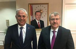 Başkan Yaman, Bakan Yardımcısı Eldemir’e ziyaret