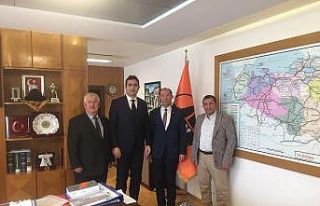 Başkanlardan Karayolları Bölge Müdürü Güzel’e...