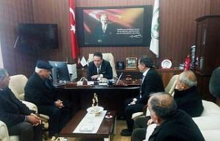 Battalgazi ilçesi muhtarları Beypınar Barajı için...