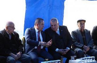 Böcek’te Şahin’e taziye ziyareti