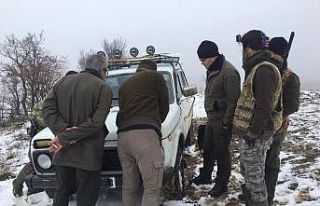 Bolu’da kaçak avcılara 3 bin 829 lira ceza kesildi