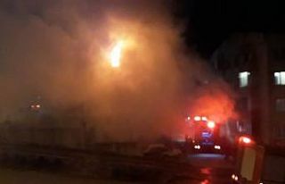 Bursa’da 5 katlı apartmanda yangın