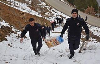Cezaevi personelinden doğaya yem