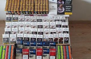 Çrum polisinden kaçak sigara operasyonu