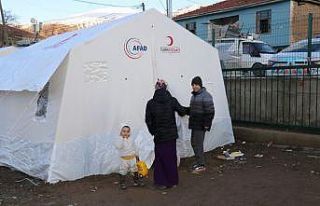 Deprem bölgesine yağış ve rüzgar uyarısı