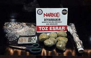 Diyarbakır’da 2 ayda 1 ton esrar, 10 kilo eroin...