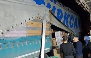 Düzce’den İdlib’e yardım tırı yola çıktı