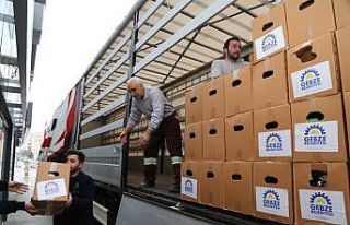 Elazığ yardım tırı Gebze’den dualarla uğurlandı