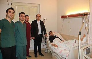 Elazığ’da göçük altında kalarak yaralanan...