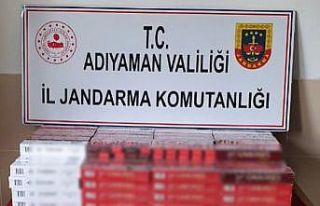 Gümrük kaçağı sigaralar ele geçirildi
