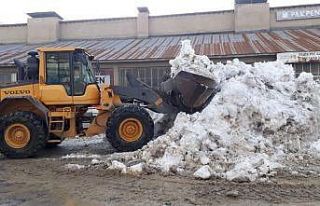 Hakkari sanayisi kar dağlarından temizleniyor