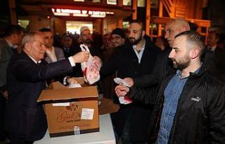 İlkadım Belediyesinden vatandaşlara kandil simidi